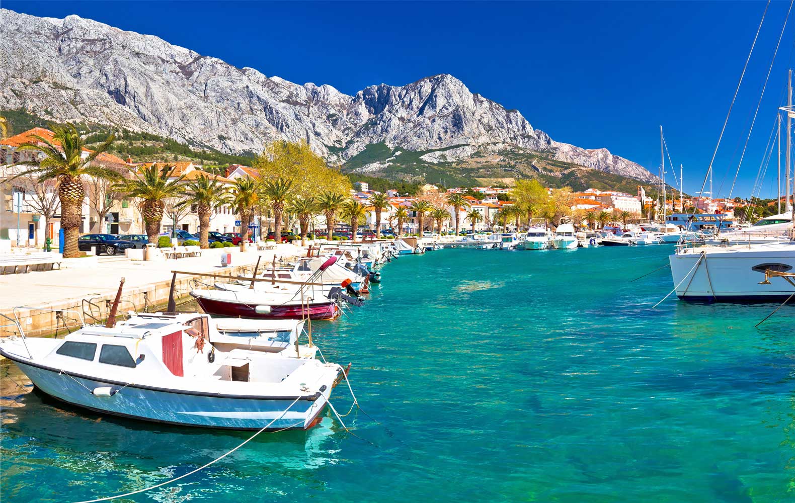 Makarska harbour - apartments Makarska riviera