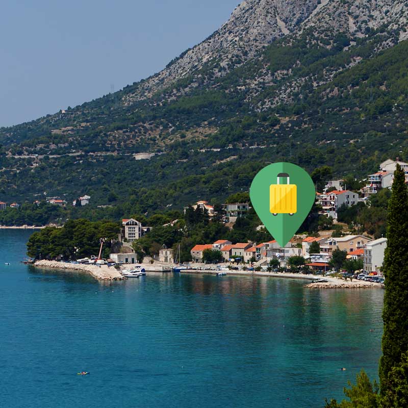 Location Apartments Zivogosce - Apartments Makarska Riviera