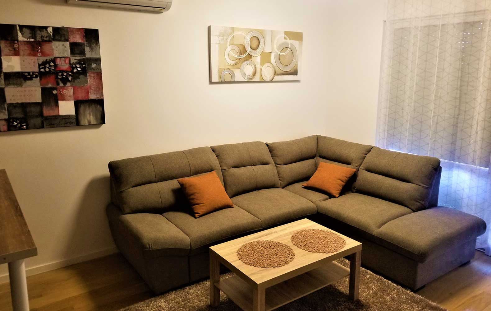 living area luxury apartment - holiday flats Makarska Riviera