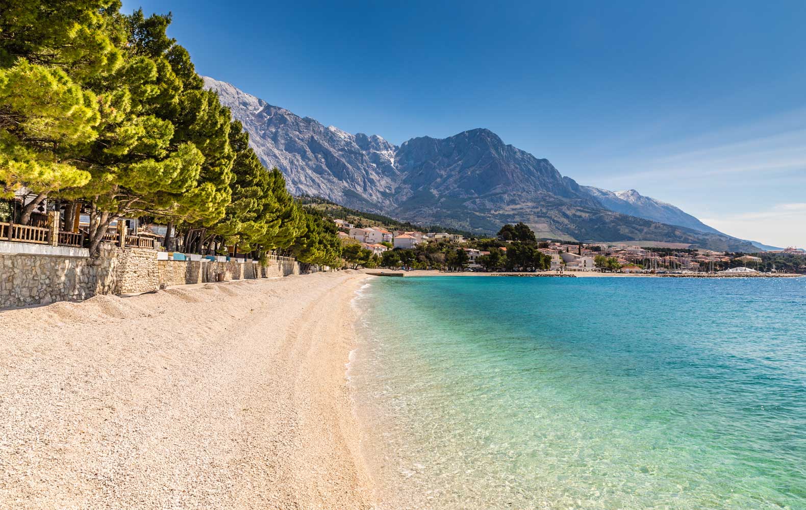 Makarska beach - apartments Makarska riviera