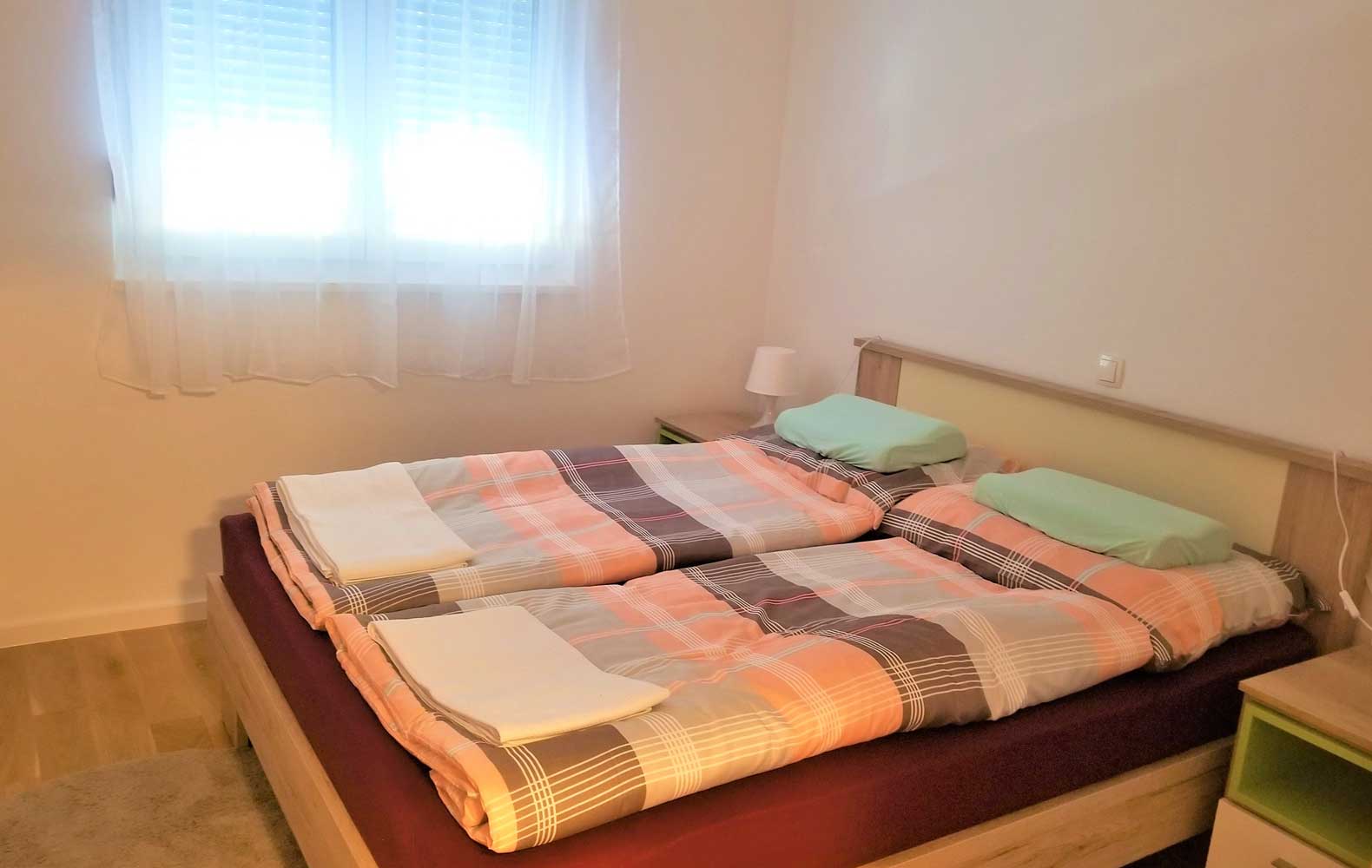 Schlafzimmer Luxuswohnung - Ferienwohnungen Makarska