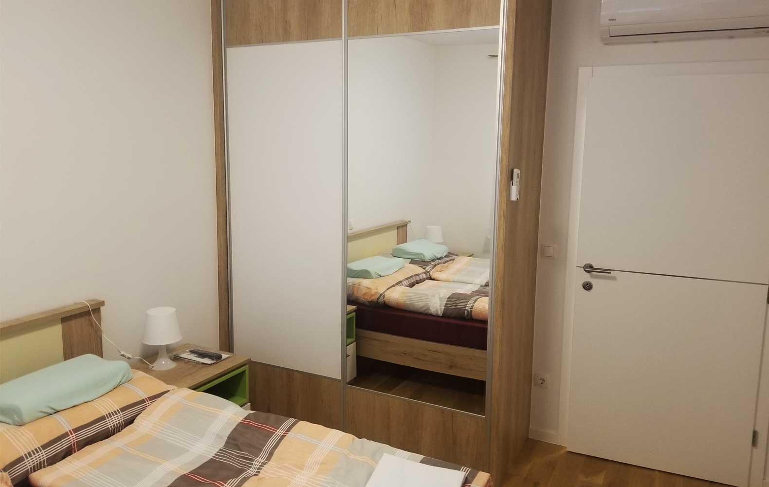 Schlafzimmer Luxuswohnung - Ferienwohnungen Makarska